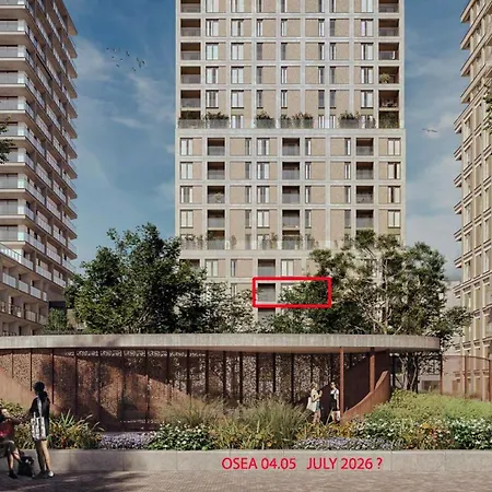 Osea - Bright Seaside With Balcony Будинок відпочинку Остенде